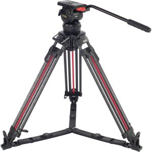سه پایه فیلمبرداری حرفه ای تریس مدل Teris TS100CF-Q