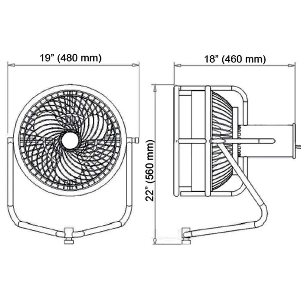 فن استودیویی کوپو مدل Kupo DF-500 - Image 4