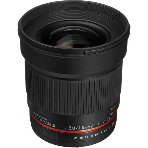 لنز سامیانگ Samyang 16mm f/2.0 ED AS UMC CS Lens - تصویر 5