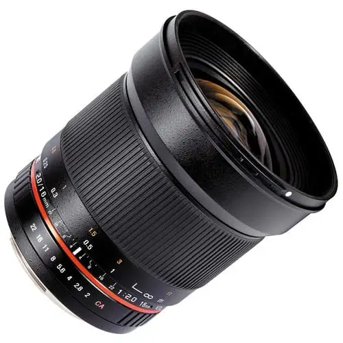 لنز سامیانگ Samyang 16mm f/2.0 ED AS UMC CS Lens - تصویر 3