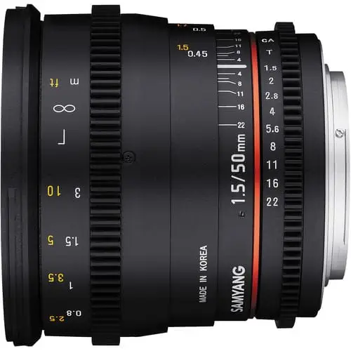 لنز سامیانگ Samyang 50mm T1.5 VDSLR AS UMC Lens - تصویر 4