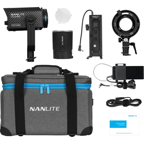 نور ثابت RGB نانلایت فورزا Nanlite Forza 60C - تصویر 12