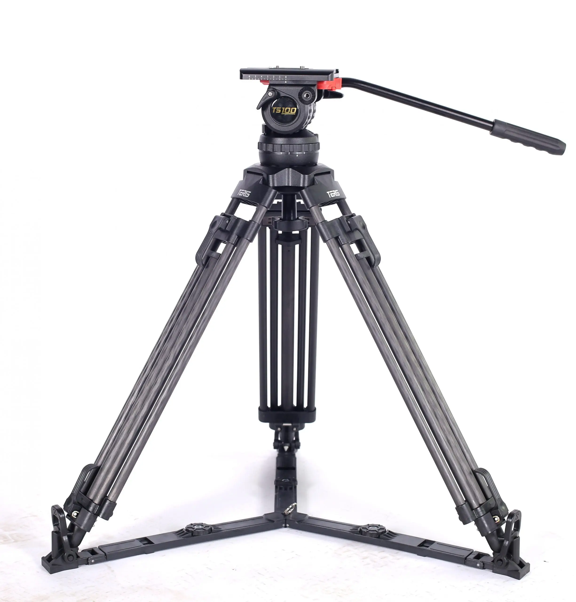 سه پایه فیلمبرداری حرفه ای تریس مدل Teris TS100CF - Image 3