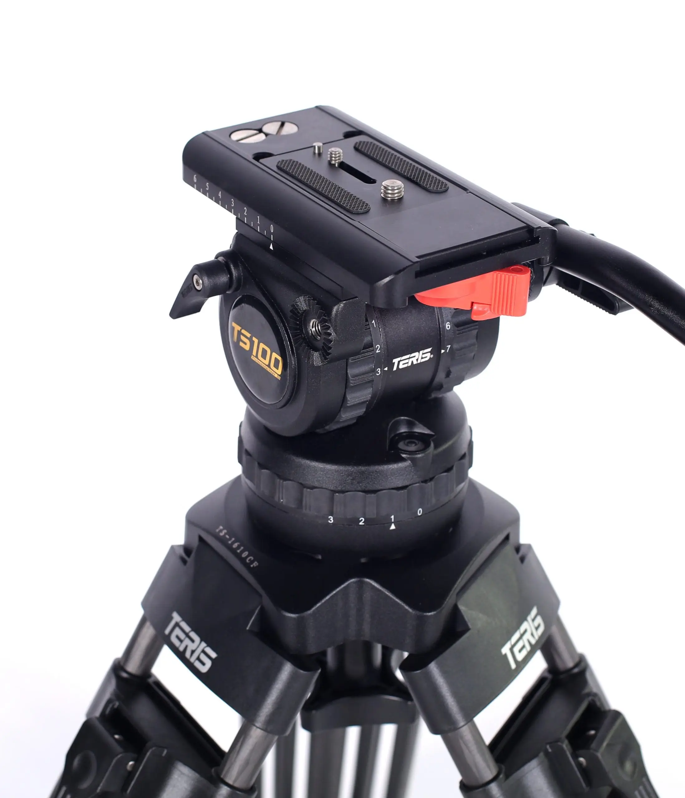 سه پایه فیلمبرداری حرفه ای تریس مدل Teris TS100CF - Image 6