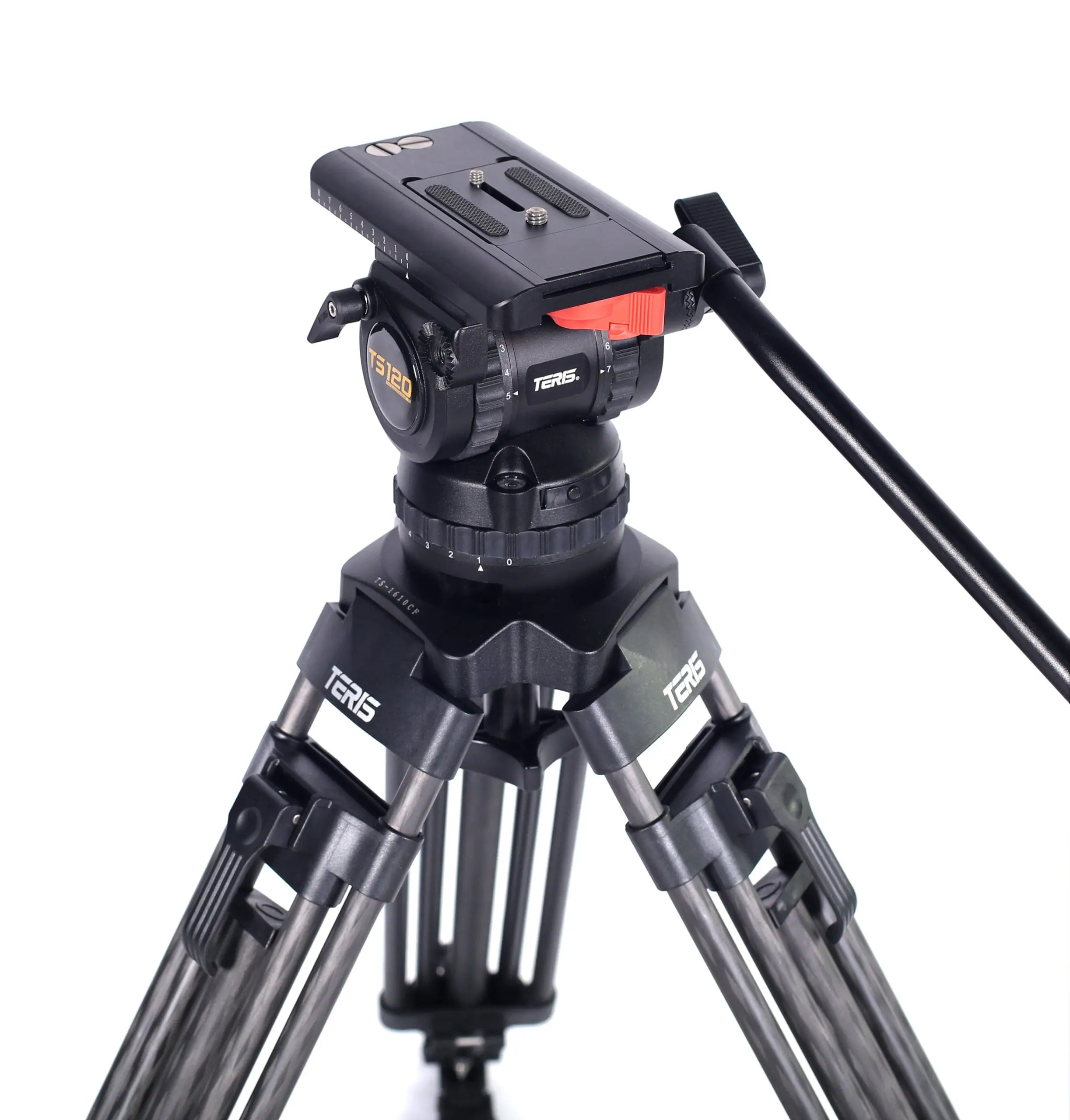 سه پایه فیلمبرداری حرفه ای تریس مدل Teris TS120CF - Image 4
