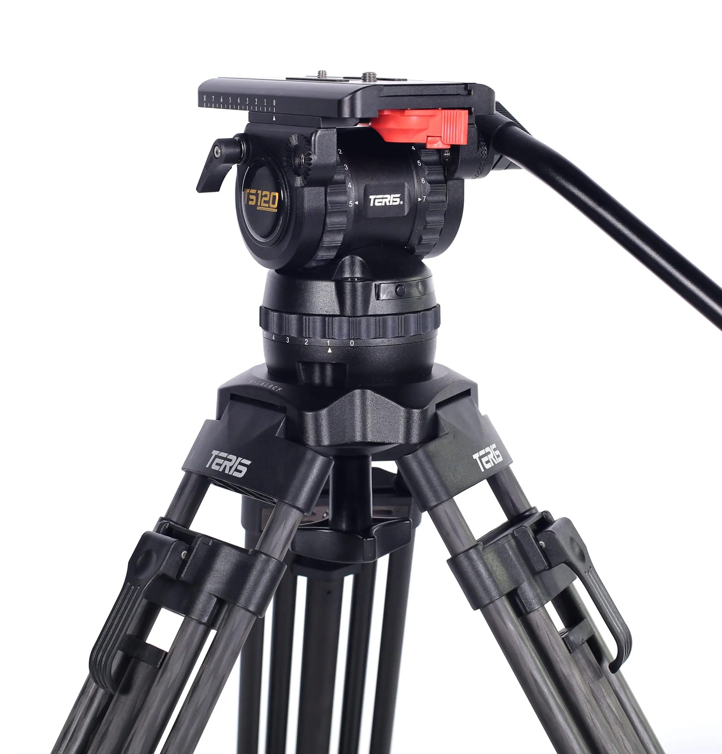 سه پایه فیلمبرداری حرفه ای تریس مدل Teris TS120CF - Image 5