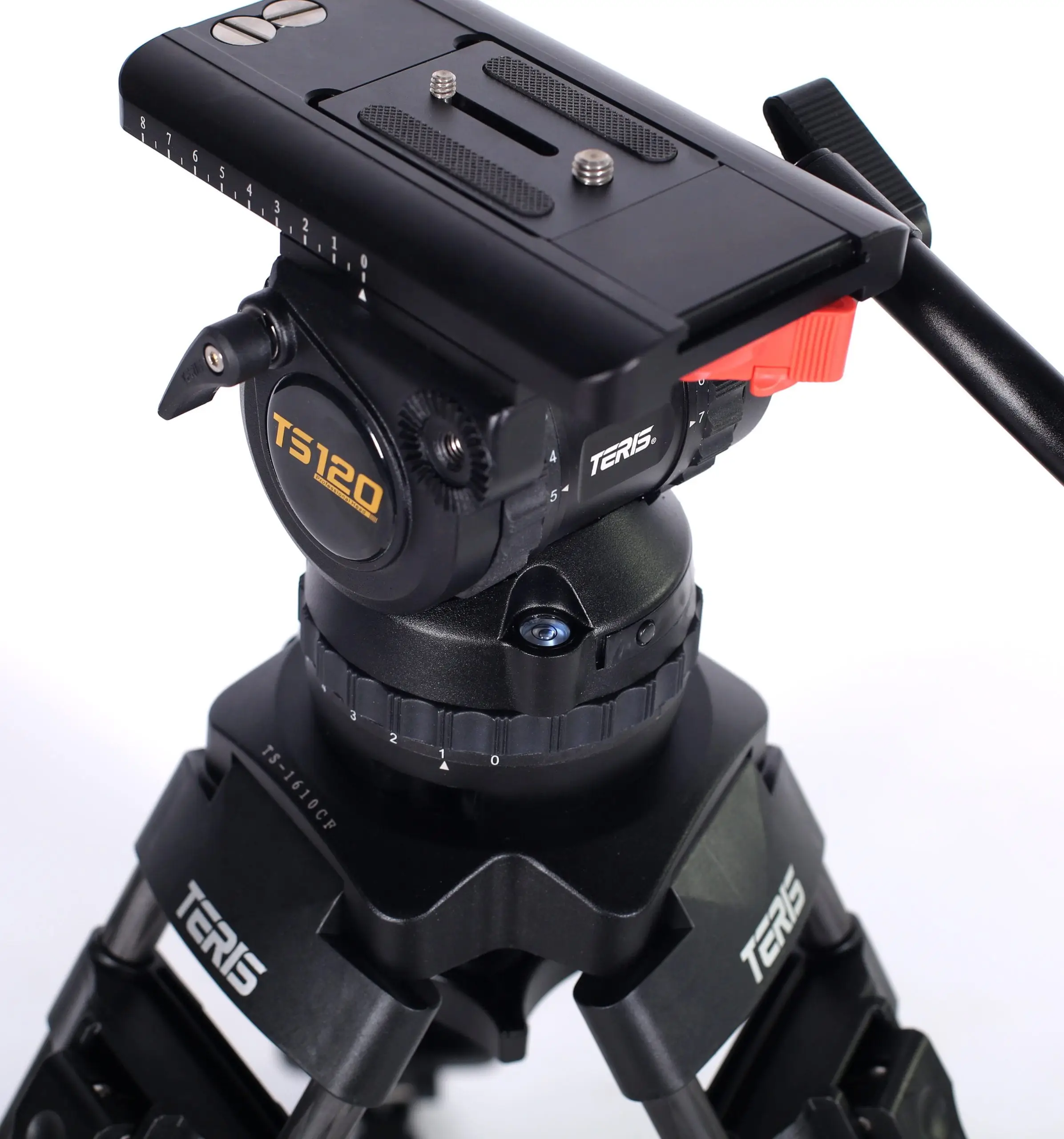 سه پایه فیلمبرداری حرفه ای تریس مدل Teris TS120CF - Image 6