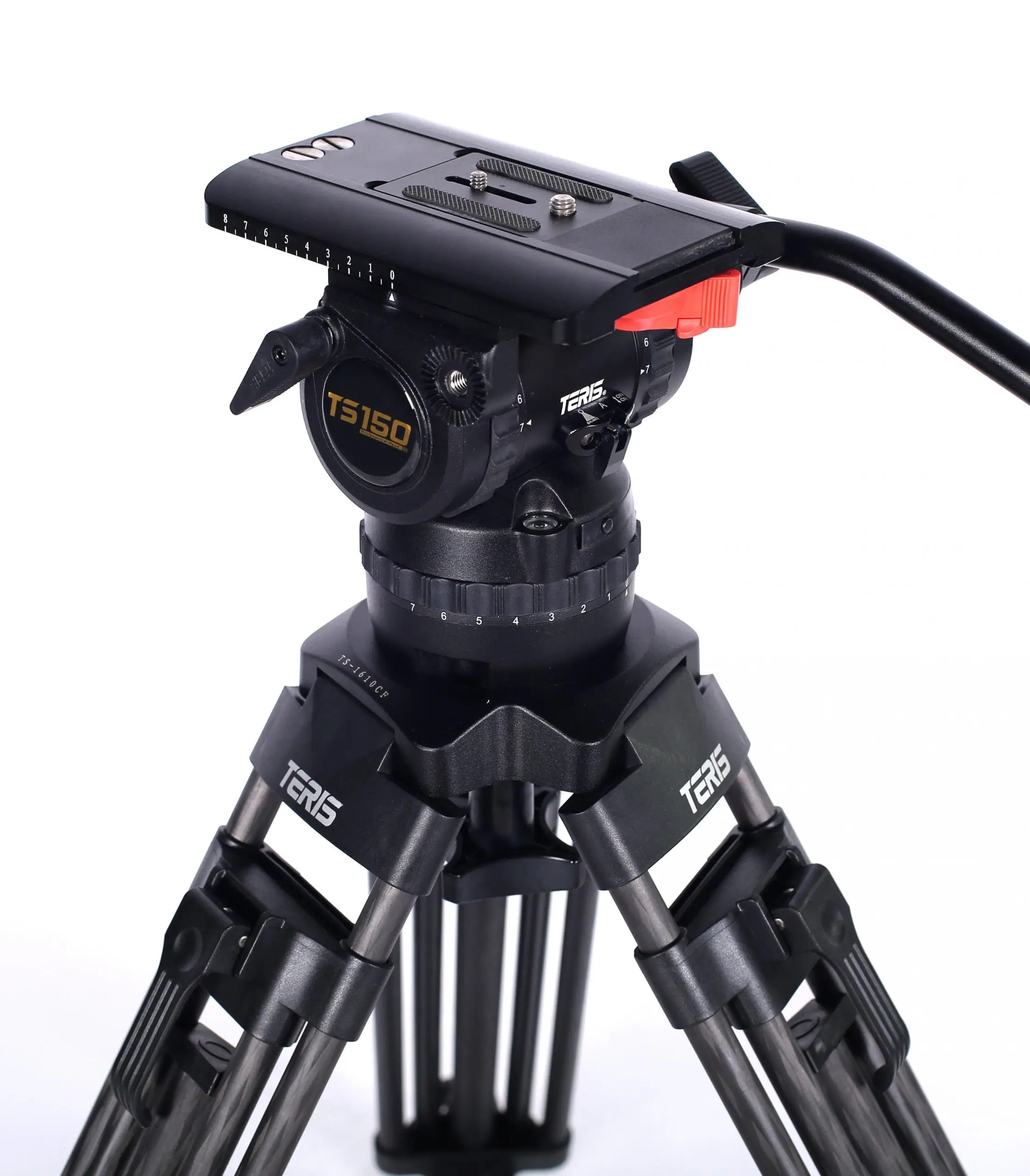 سه پایه فیلمبرداری حرفه ای تریس مدل Teris TS150CF - تصویر 4