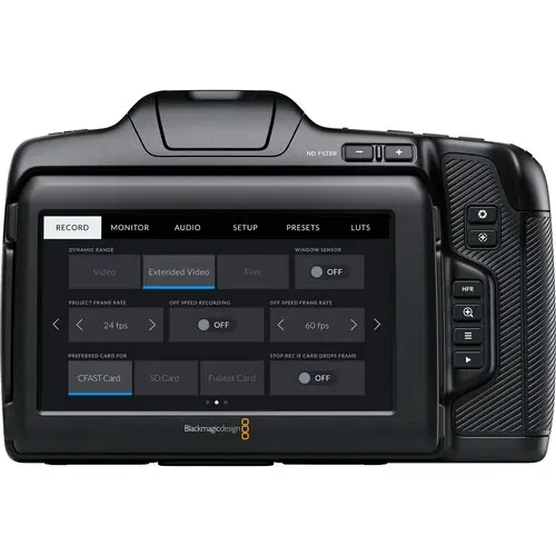 دوربین تصویربرداری حرفه ای بلک مجیک مدل BlackMagic Pocket Cinema Camera 6K Pro - تصویر 2