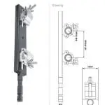 نگهدارنده آنترپوزی کوپو مدل Kupo KCP-835V