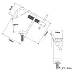 گیره آنترپوزی کوپو مدل KUPO C-12B - Image 2