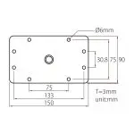 دیوارکوب بال هد دار کوپو مدل Kupo KCP-340 - تصویر 3
