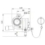 گیره آنترپوزی کوپو مدل Kupo KCP-844 - تصویر 3