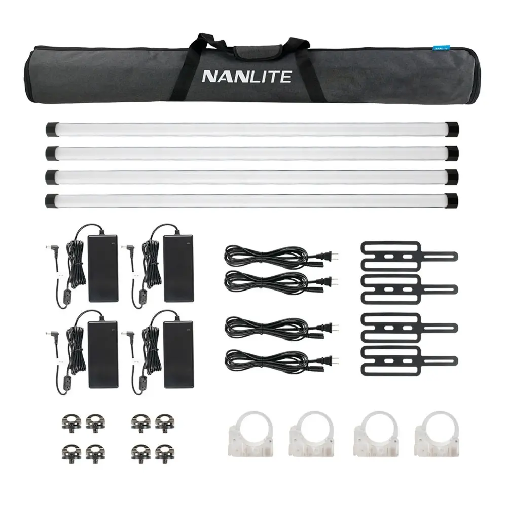 کیت 4 تایی نور باتومی نانلایت پاووتیوب Nanlite PavoTube 30x با گارانتی اصلی - تصویر 14