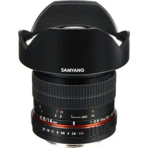 لنز سامیانگ Samyang 14mm Ultra Wide-Angle f/2.8 Lens