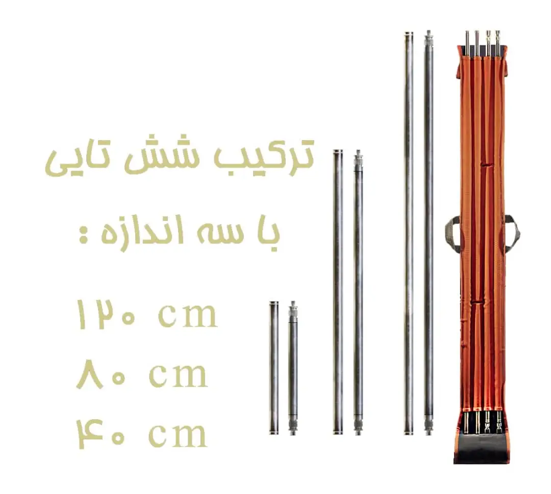 میله فریم کیپ "KEEP Extension column 1/4" & 3/8 - Image 3