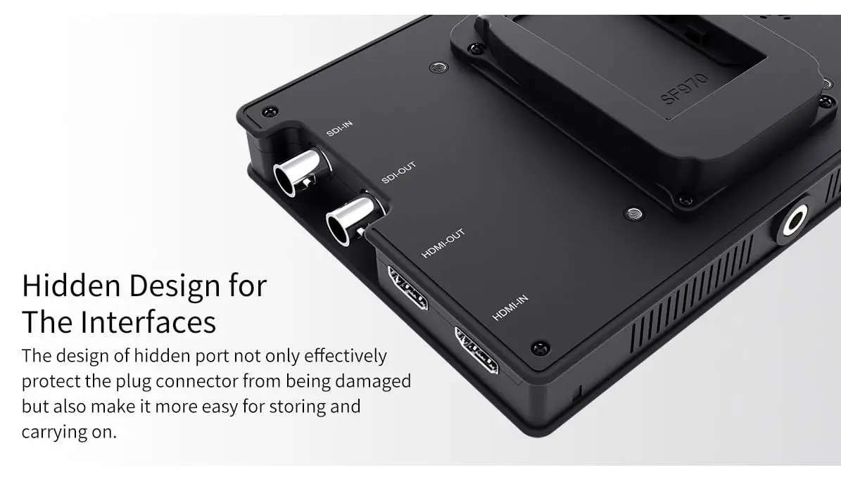 مانیتور روی دوربین 7 اینچی FEELWORLD FW703 - تصویر 10
