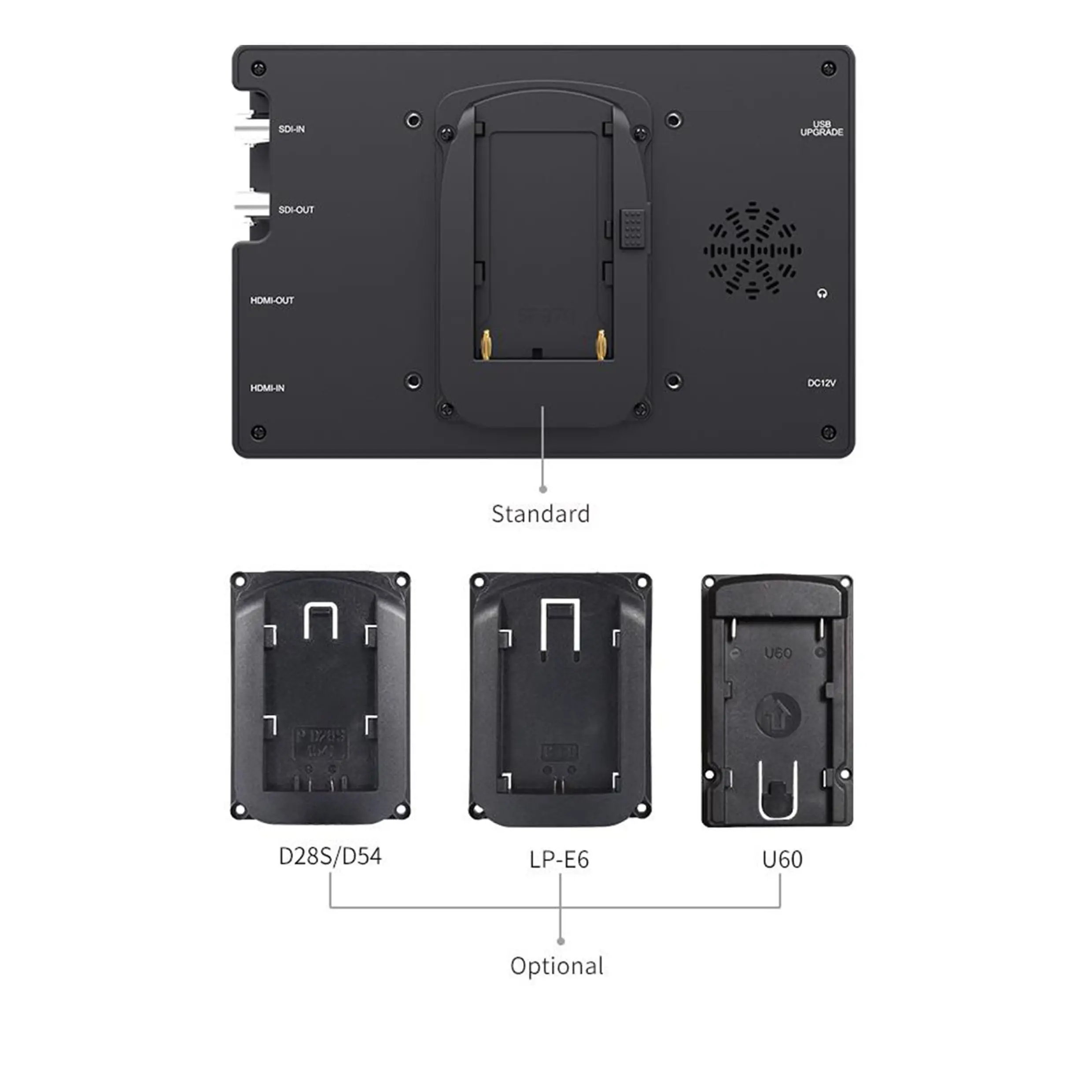 مانیتور روی دوربین 7 اینچی FEELWORLD FW703 - تصویر 12