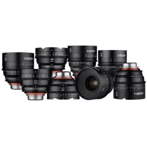 ست لنز زین سری Xeen 16,24, 35, 50, 85, 135mm