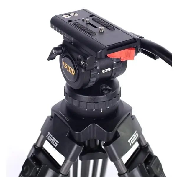 سه پایه فیلمبرداری حرفه ای تریس مدل Teris TS100AL - Image 2