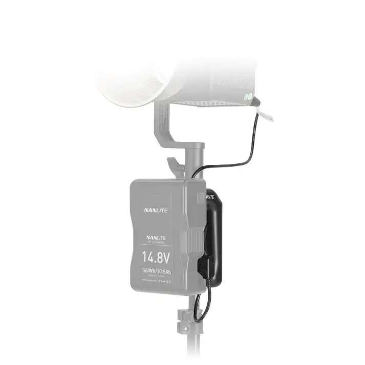 دسته باتری V-Mount نانلایت مدل BT-BG-XLR4II برای نورهای Forza 150B و FC-120B/C - تصویر 6