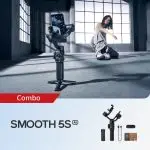 گیمبال موبایل ژیون اسموت Zhiyun Smooth 5S AI Combo ( نسخه هوش مصنوعی / پک کومبو ) - تصویر 2