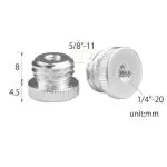تبدیل نری پیچ 5/8 اینچی به مادگی پیج 1/4 اینچی کوپو مدل Kupo KS-904