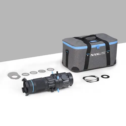 پروژکشن اتچمنت (اسپات لایت) مانت بوئنز نانلایت با لنز 25 تا 45 درجه مدل Nanlite PJ-BM-25-45 - تصویر 8