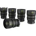 لنز سینمایی نیسی آتنا پرایم Nisi Athena Prime 5-Lens Kit (کیت 5 تایی ، Drop In Filter ، مانت E-RF-PL-G-L)