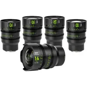 لنز سینمایی نیسی آتنا پرایم Nisi Athena Prime 5-Lens Kit (کیت 5 تایی ، مانت E-RF-PL-G-L)